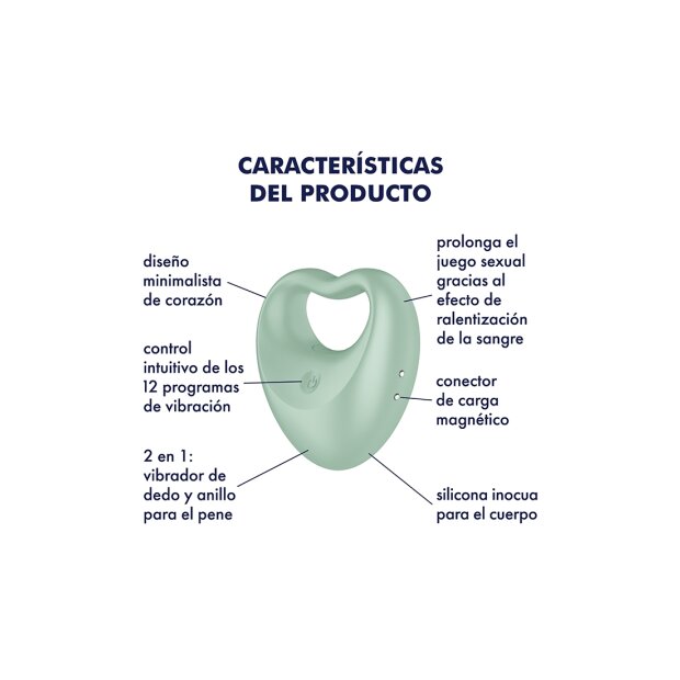 Satisfyer Perfect Pair 3 Vibrator Grün 6,8 cm