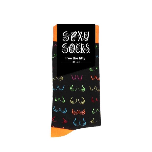 Sexy Socks - Free The Titty - 36 - 46