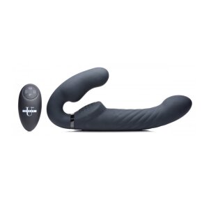Strap U Ergo-Fit Twist Inflatable Vibrating Strapless...