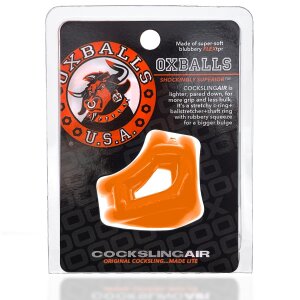 Oxballs COCKSLING AIR Ballstretcher Orange ⌀ 3,2 cm