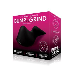 Whipsmart Bump & Grind Vibrator Schwarz 12 cm