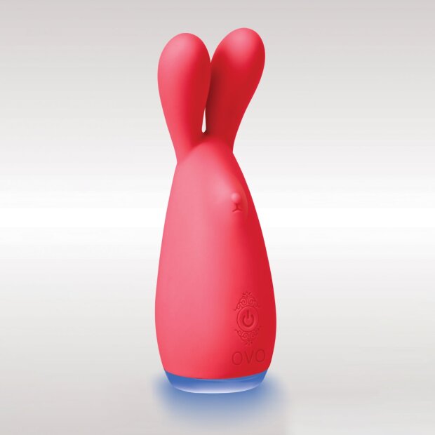 OVO Ner Klitoris Rabbit Vibrator Pink