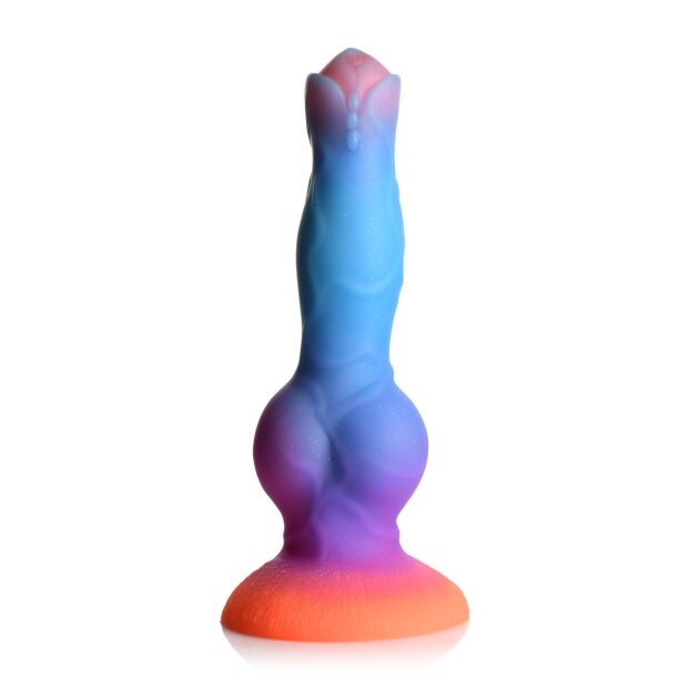XR Brands Alien Space Dog Dildo glows in the dark