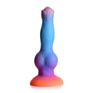 XR Brands Alien Weltraumhund Dildo Mehrfarbig 21,6 cm