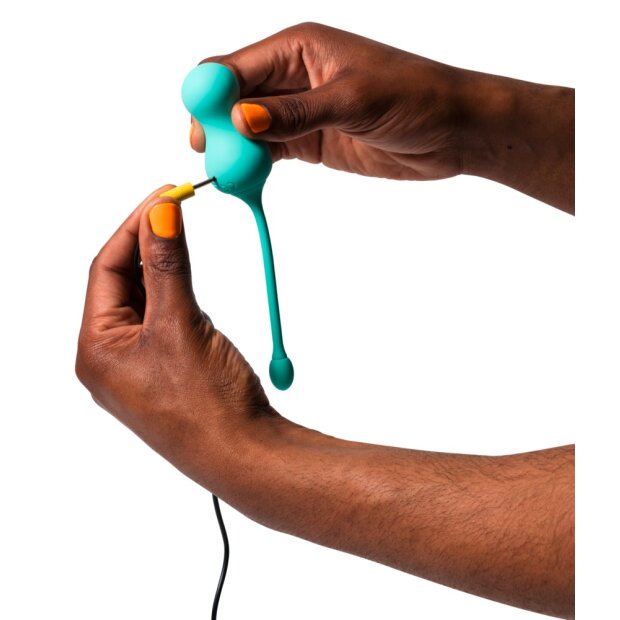 Romp Cello vibro-ball duo turquoise
