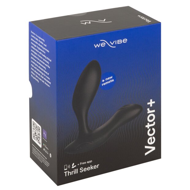 WE-VIBE Vector+ Vibrateur anal noir