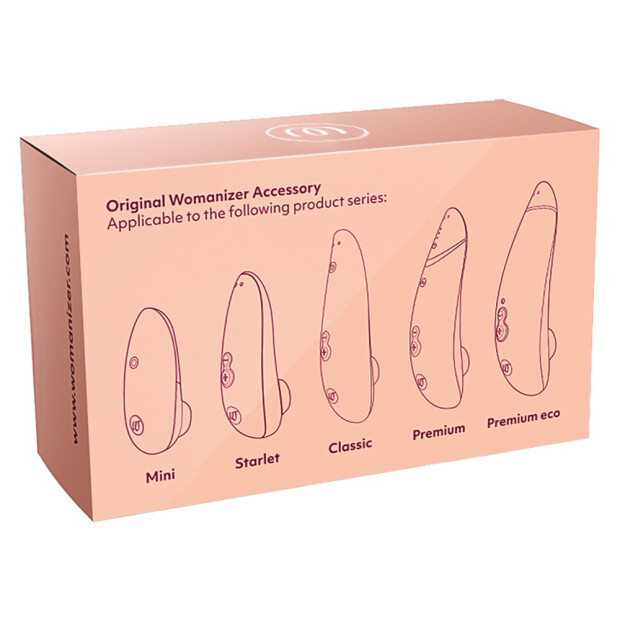 Womanizer 3x Ersatzkappen Premium 2 rot L