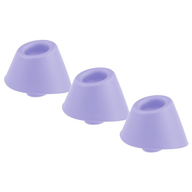 Womanizer 3x replacement caps DUO 2 purple S
