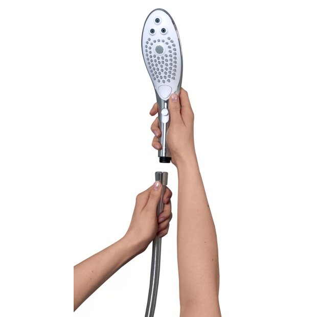 Womanizer Wave Multifunktions Duschaufsatz silber