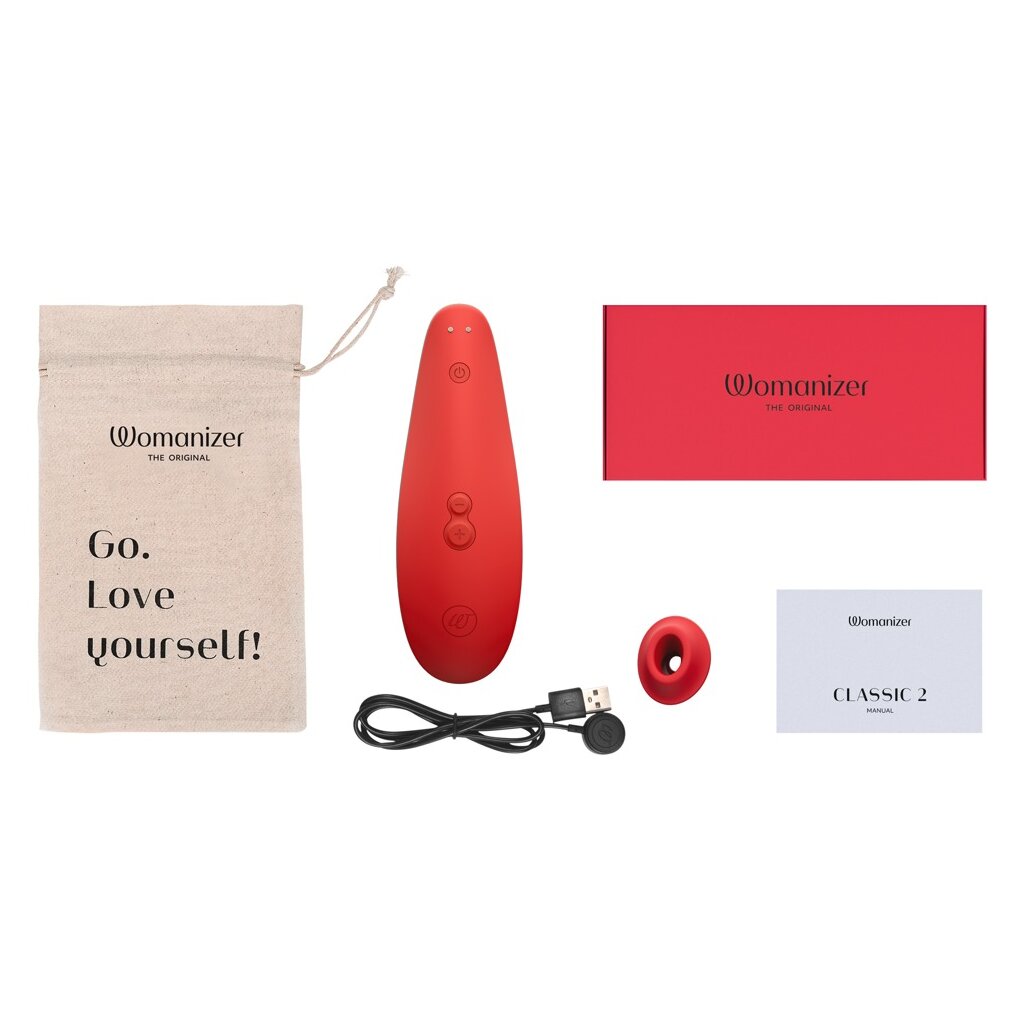 Womanizer Red Womanizer Marilyn Monroe special edition pressure wave stimulator red ...