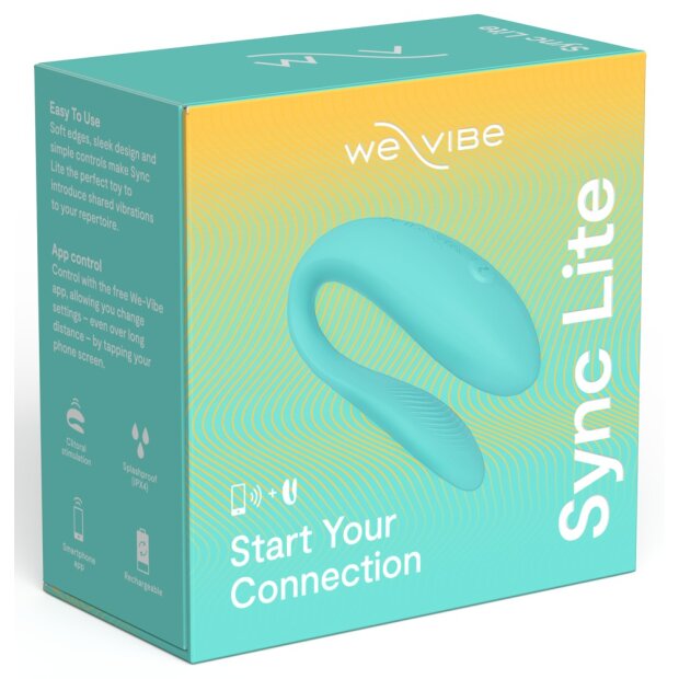 WE-VIBE Sync Lite Paarvibrator Blau 7,5 cm