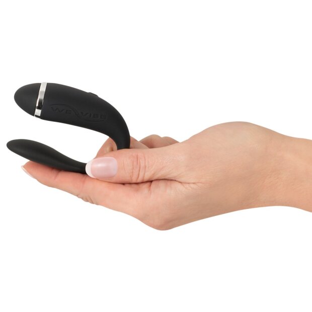 WE-VIBE Flexibler Paarvibrator Schwarz 7,3 cm ⌀ 3,5 cm