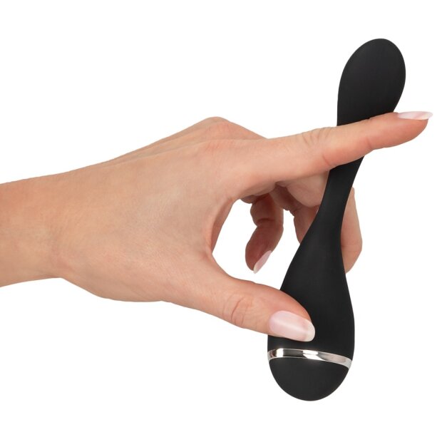 WE-VIBE Flexibler Paarvibrator Schwarz 7,3 cm ⌀ 3,5 cm