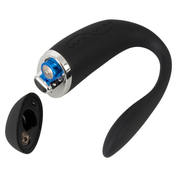 WE-VIBE Flexibler Paarvibrator Schwarz 7,3 cm ⌀ 3,5 cm
