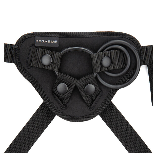 Pegasus - 8” Remote Control P-Spot G-Spot Silicone Peg with Harness Include