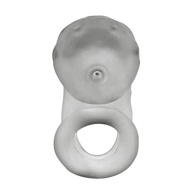 Oxballs Airlock Air-Lite Vented Chastity Clear Ice