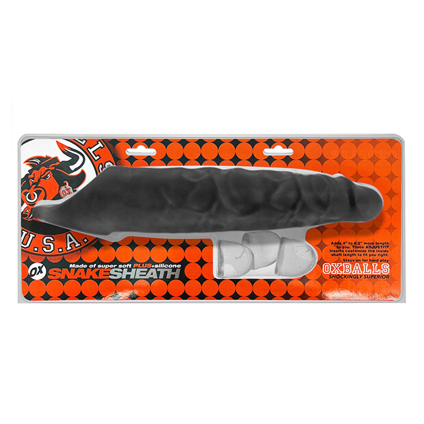 Oxballs Snake Deep-reacher Cocksheath Penishülle Schwarz