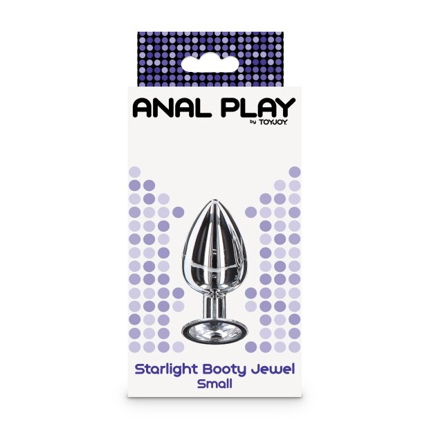 TOYJOY Starlight Booty Jewel Small Analplug Silber ⌀ 2,7 cm