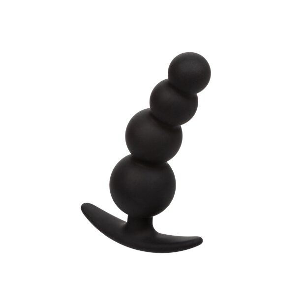 CalExotics Boundless Beaded Plug Analplug Schwarz ⌀ 3,25 cm