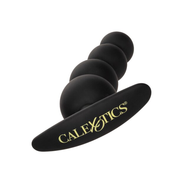 CalExotics Boundless Beaded Plug Analplug Schwarz ⌀ 3,25 cm