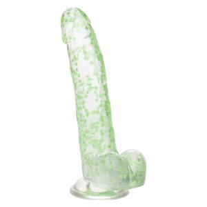 CalExotics I Leaf Dick Glow Dildo Transparent 20,25 cm