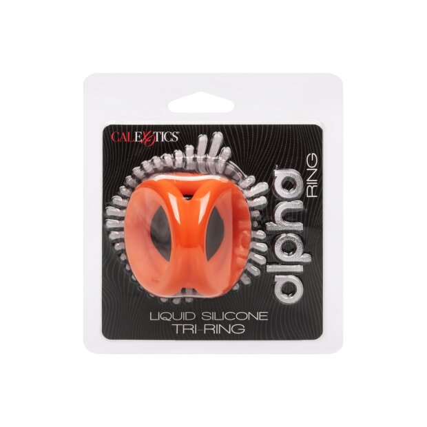 CalExotics Alpha Tri-Ring Penisring ⌀ 3,75 cm