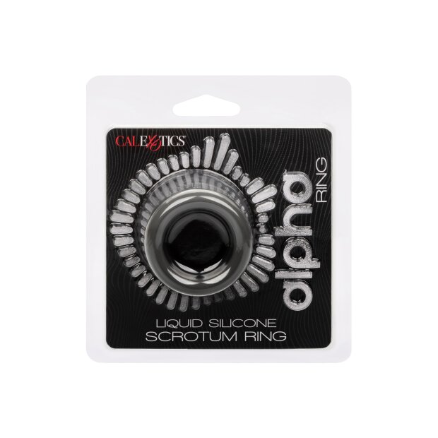 CalExotics Alpha Scrotum Stretching Ring Penisring Schwarz ⌀ 3,75 cm