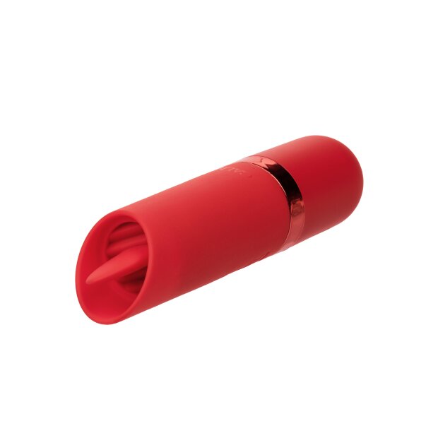 CalExotics Kyst Flicker Mini Vibrator Rot 9,5 cm ⌀ 2,5 cm