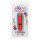 CalExotics Kyst Flicker Mini Vibrator Rot 9,5 cm ⌀ 2,5 cm