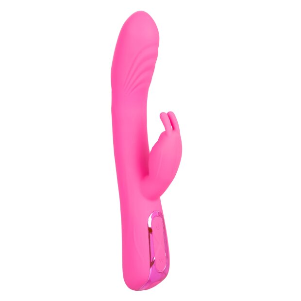 CalExotics Elite Rocking Rabbit Vibrator Pink 22,75 cm