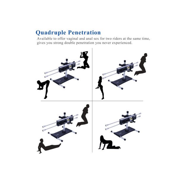 Hismith Premium Fuck Machine Sexmaschine Schwarz