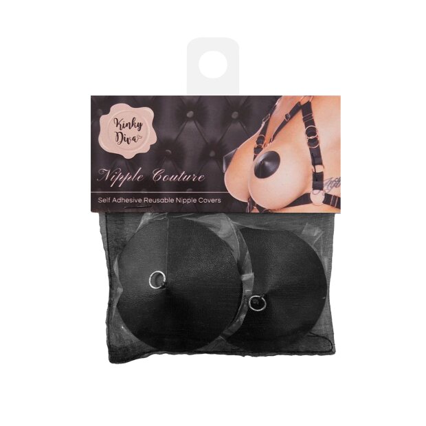 PU Leather Nipple Covers Ring