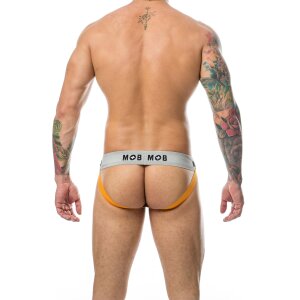 MOB Stripe Classic Jock Orange XL