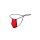J+S Classic G-String Bulge Red L/XL