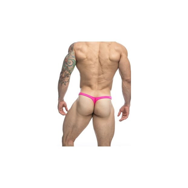 J+S Bulge Thong Pink XL