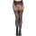 Fishnet Tights With Backseam OS
