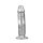Chisa Novelties Silver Phut Dong Dildo Silber 22 cm