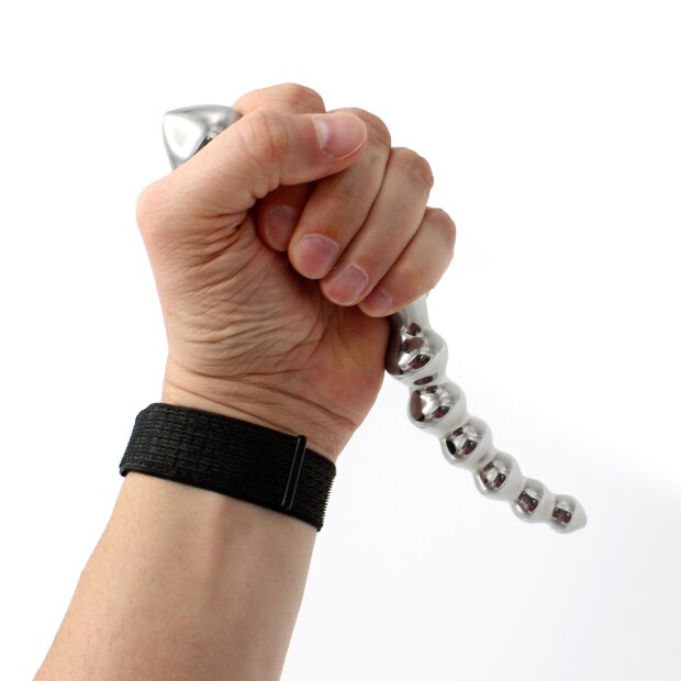 Curve Steel Dildo Ridges 22 cm