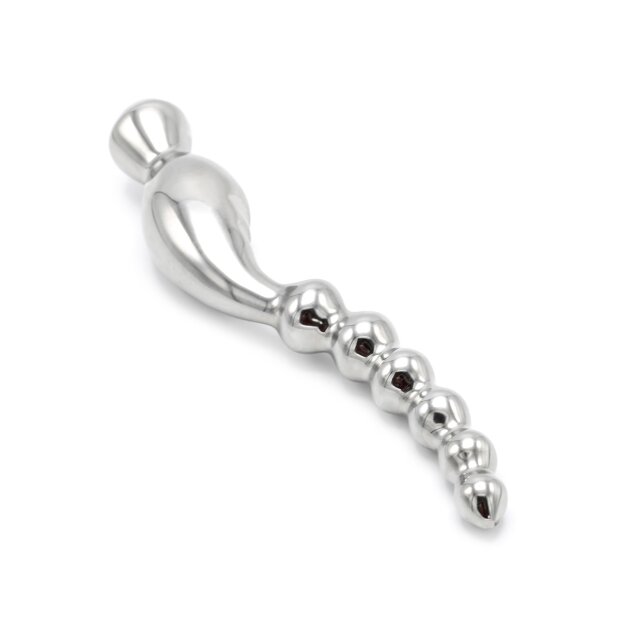 Curve Steel Dildo Ridges 22 cm