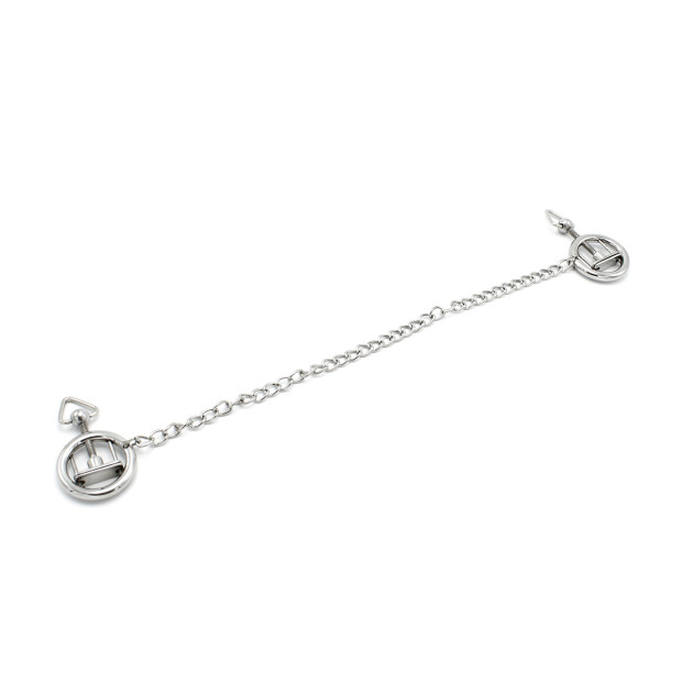 Nipple Clamps Rings Screwed with Chain