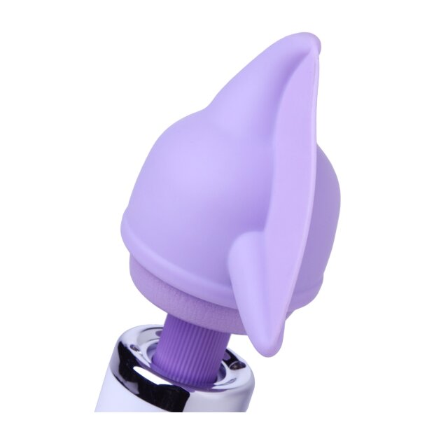 Wand Essential Flutter Tip massage wand attachment pastel purple