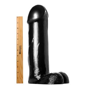 XR Brands The Titan XXL Dildo Schwarz 36,8 cm