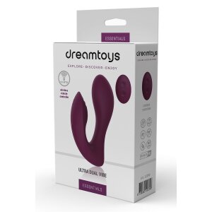 Dream Toys Essentials Ultra Dual Vibe Purple Dual...