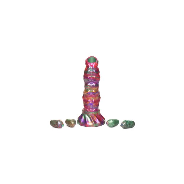 XR Brands Larva Silicone Ovipositor Spezialdildo Mehrfarbig 22,9 cm ⌀ 6,1 cm