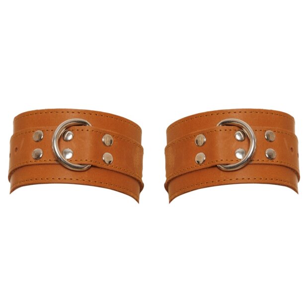 Leder Cuffs natur