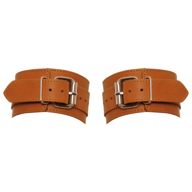 Leder Cuffs natur