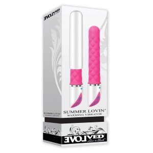 Evolved Summer Lovin Warming Vibrator Pink 19 cm