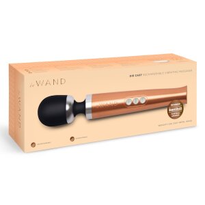 Le Wand Diecast Rechargeable Massager Wand Massager Gold...