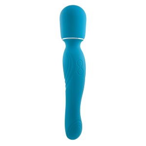 Gender X Double The Fun Wand Massager Blau 26,6 cm