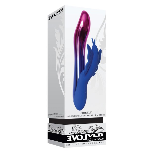 Evolved Firefly Vibrator Mehrfarbig 19,7 cm